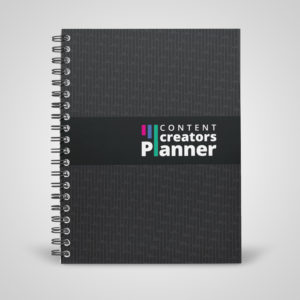 Content Creators Planner Classic Printed Version